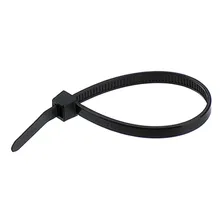 Cinta Plástica Abraçadeira Enforca Gato Nylon 3,6x25cm 200un Cor Abraçadeira Enforca Gato Preto Foto mini 3