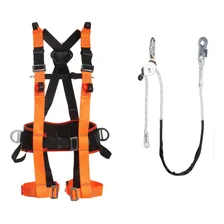 Cinto 7 Pontos Com Talabarte De Posicionamento 3 Kits Cor Laranja Tamanho Único Foto  mini 1