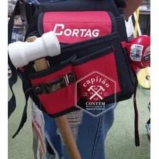 Cinto Bolsa Ferramentas Ajustável Em Lona Multiuso Cortag Foto mini 2