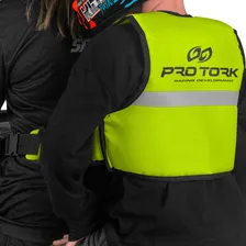 Cinto Colete Segurança Infantil Moto Carregar Crianças Cor Amarelo Foto mini 4