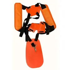 Cinto Duplo Modelo Colete Universal - Todas Roçadeira Cor Laranja-claro Foto mini 4