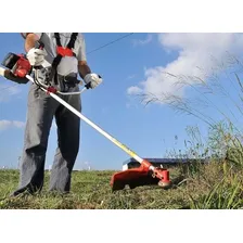Cinto Duplo Para Roçadeiras Profissional Stihl Husqvarna Etc Cor Laranja Foto mini  3
