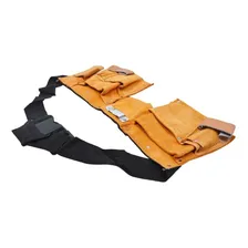 Cinto Em Couro Para Ferramentas Com 11 Bolsos 9ft Eda Foto mini 3