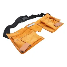 Cinto Em Couro Para Ferramentas Com 11 Bolsos 9ft Eda Foto mini 4