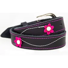 Cinto Infantil Feminino Country Cowgirl + Fivela Tradicional Cor Rosa Tamanho 70 Foto mini 2