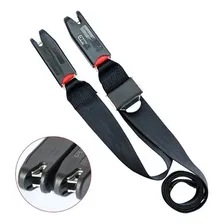 Cinto Isofix Fixação Carro Segurança Cadeirinha Bebê Assento Cor Preto Liso Foto mini 1