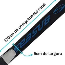 Cinto Lastro Com Fivela Inox Mergulho Pesca Náutica Seasub Foto mini 3