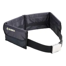 Cinto Maleável De Mergulho Com Bolsos Para Lastros Cinza Foto mini 1