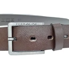 Cinto Masculino Ajustável Couro Ferracini Verona Fc565ab Foto mini 4