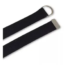 Cinto Masculino Em Lona Kit 3 Peças Cor Preto Tamanho 115 Foto mini  3