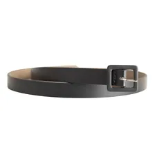 Cinto Moda Feminino Clássico Casual Dm Mia Preto Tamanho 95 Foto mini 4