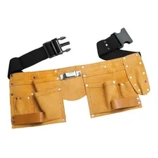 Cinto Para Ferramentas Em Couro Com 11 Bolsos Foto mini 1