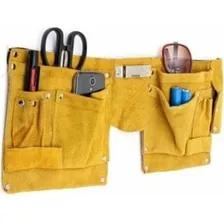 Cinto Para Ferramentas Em Couro Com 11 Bolsos Foto mini 2