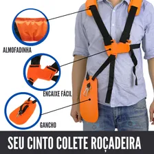 Cinto Roçadeira Duplo + Confortavel Roçadeira 33/43/52/63cc Foto mini 2