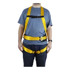 Cinto Seg. Paraquedista 3 Argolas + Talabarte Tubular Y 90cm Cor Amarelo Tamanho Único Foto mini 2