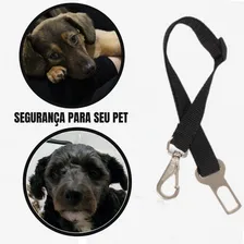 Cinto Segurança Coleira Pet Universal Porte Cachorro Gato Cor Preto Foto mini 4