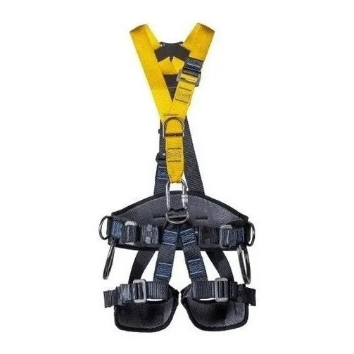 Cinto Segurança Paraquedista At7033 4 Argolas Para Altura Cor Amarelo Desenho Do Tecido Nenhum Tamanho Único Foto 1