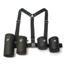 Cinto Suspens贸rio Para Usar Bolsas Cases De Lente E Flash Cor Preto Foto mini 2