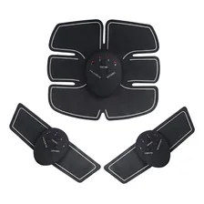 Cinto Tonificador Abdominal Preto Ems Foto  mini 1