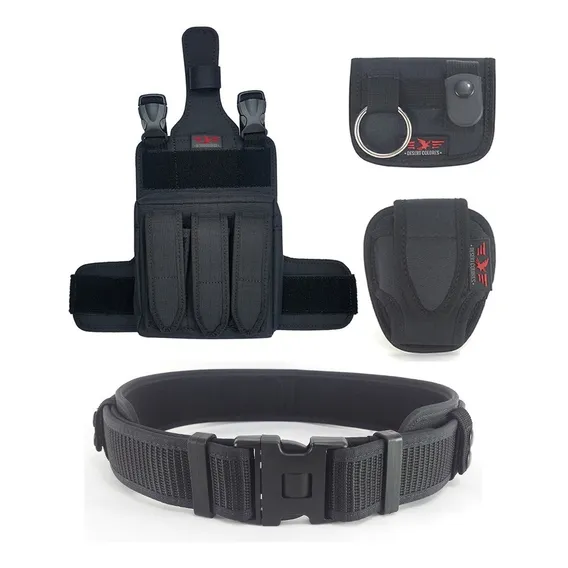 Cinto Trava + P. ALG. + P. Tonfa + Bornal Faca + Tarjeta Gm Cor Preto Foto 1