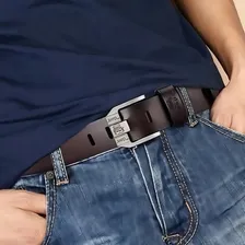 Cintos Masculin Feminina Jeep Couro Legitimo 125cm Foto mini 1