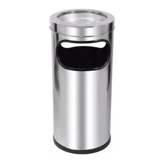 Cinzeiro Com Lixeira Para Condomínios E Empresas - Aço Inox Foto 1