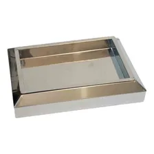 Cinzeiro De Chão Em Aço Inox - Bituqueira Foto mini 3