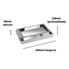 Cinzeiro De Chão Em Aço Inox - Bituqueira Foto mini 2