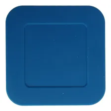 Cinzeiro De Silicone Borracha Quadrado Durável Cor Azul Foto mini 4