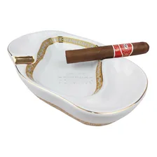 Cinzeiro Luxo Para Cachimbo E Charuto Festas Bar Em Cerâmica Foto mini 4