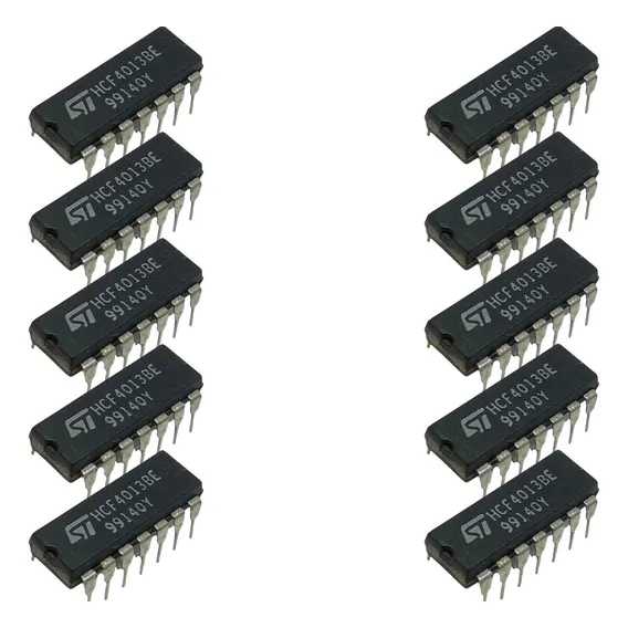 Circuito Integrado Hcf4013be - Kit 10 Peças Foto 1