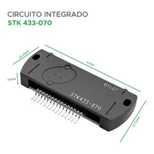 Circuito Integrado Stk433 070 / Stk 433 070 Foto mini  2