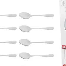 Cj De Colheres De Mesa Inox 12pçs- Talheres Cor do cabo Cinza Foto mini 3