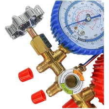 Cj Manifold R12 / R22 / R134a Mangueira 90cm Foto mini 3