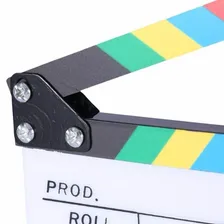 Claquete Para Estúdio E Cinema Profissional Colorida Foto mini  2