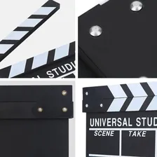 Claquete Placa Decorativa Quadro Cinema Quarto Festa Filme Foto mini  3
