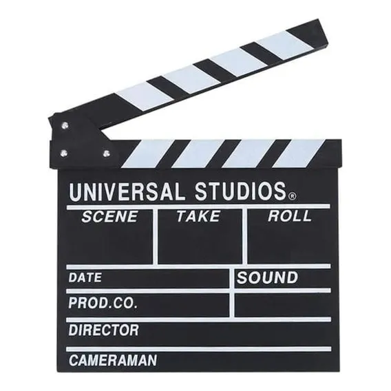 Claquete Placa Decorativa Quadro Cinema Quarto Festa Filme Foto 1