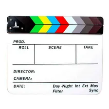 Claquete Profissional AcrÃlico Com Imã 30x24,5 Cinema Lorben Foto mini 2