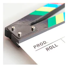 Claquete Profissional AcrÃlico Com Imã 30x24,5 Cinema Lorben Foto mini 4