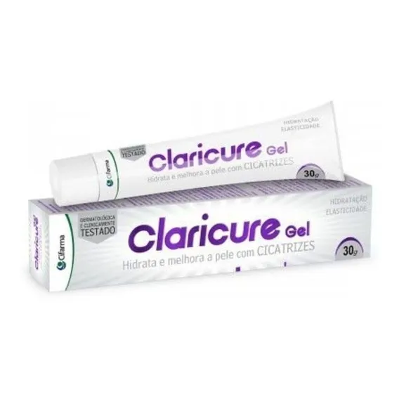 Claricure Gel 30g Hidrata E Melhora A Pele Com Cicatrizes Foto 1