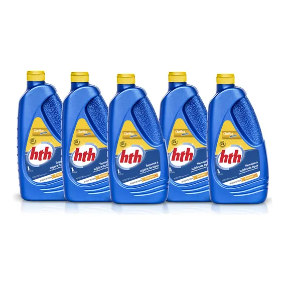 Clarificante Maxfloc Hth 1l | Remove Sujeira Na Água Foto 1