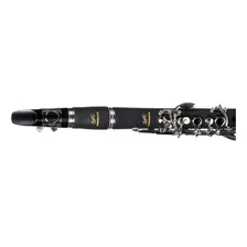 Clarinete Bb 17 Chaves Dominante Com Semi Case E Kit Limpeza Cor Preto Foto mini  3