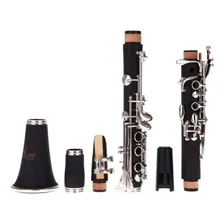 Clarinete Clarineta 17 Chaves Com Estojo Slade Ammoon Ccb Foto mini 3
