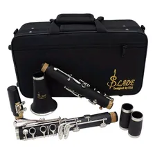 Clarinete Clarineta 17 Chaves Com Estojo Slade Ammoon Ccb Foto mini 1