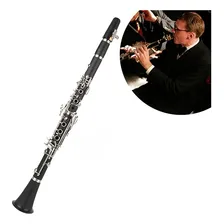 Clarinete Shelter Bb Sib 17 Chaves Abs Profissional Com Case Foto mini 4