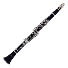 Clarinete Shelter Bb Sib 17 Chaves Abs Profissional Com Case Foto mini 3