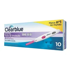 Clearblue Teste De Ovulação Digital 10 Tiras Imediato Foto mini 1