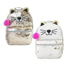 Clio Style Mochila Paetê Gato Foto mini 1