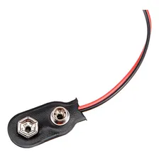 Clip Bateria 9v Conector Encaixe Rabicho (unidade) Tipo 1 Foto mini 4