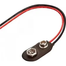 Clip Bateria 9v Conector Encaixe Rabicho (unidade) Tipo 1 Foto mini 1